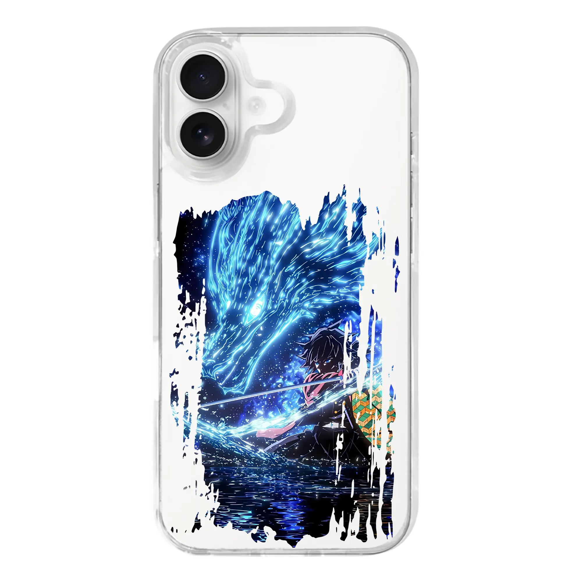 鬼滅の刃 グッズ,冨岡 義勇 - iPhone 17シリーズ 透明スマホケース – 薄型・耐衝撃・精密フィット保護カバー